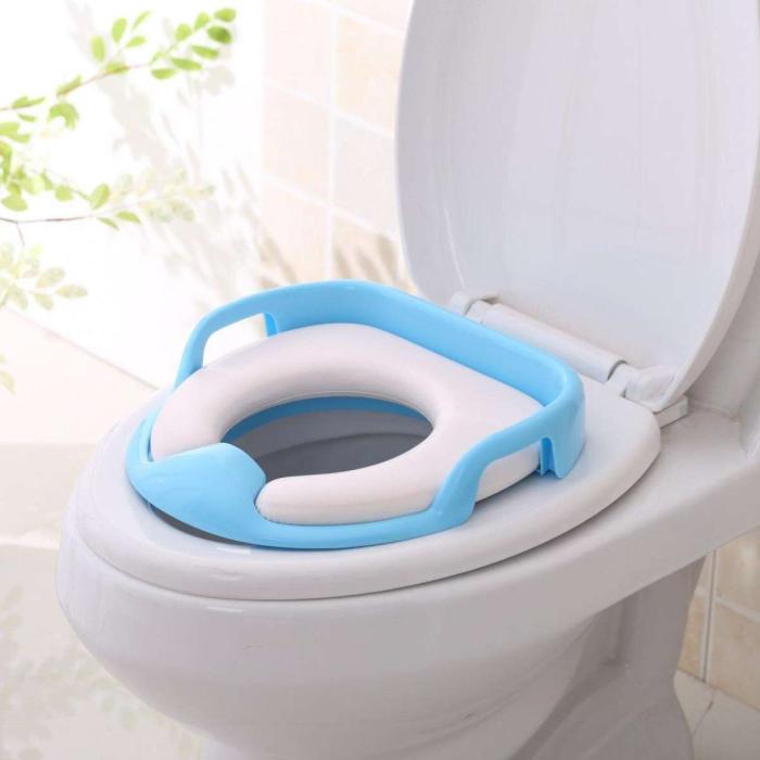 Commode seat for baby potty